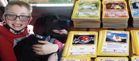 Little Boy Sells Pokemon Card Collection To Save His Ailing Dog